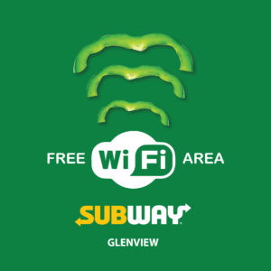 Free wifi area Steve Irwin Way. BP Petrol Station