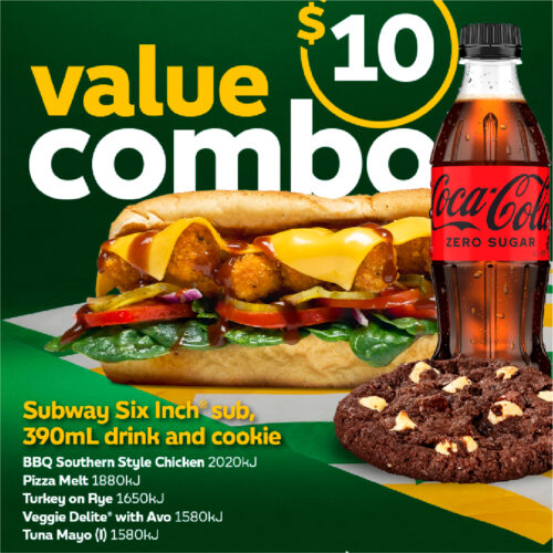 value combo - subway glenview landsborough mooloolah baringa aura